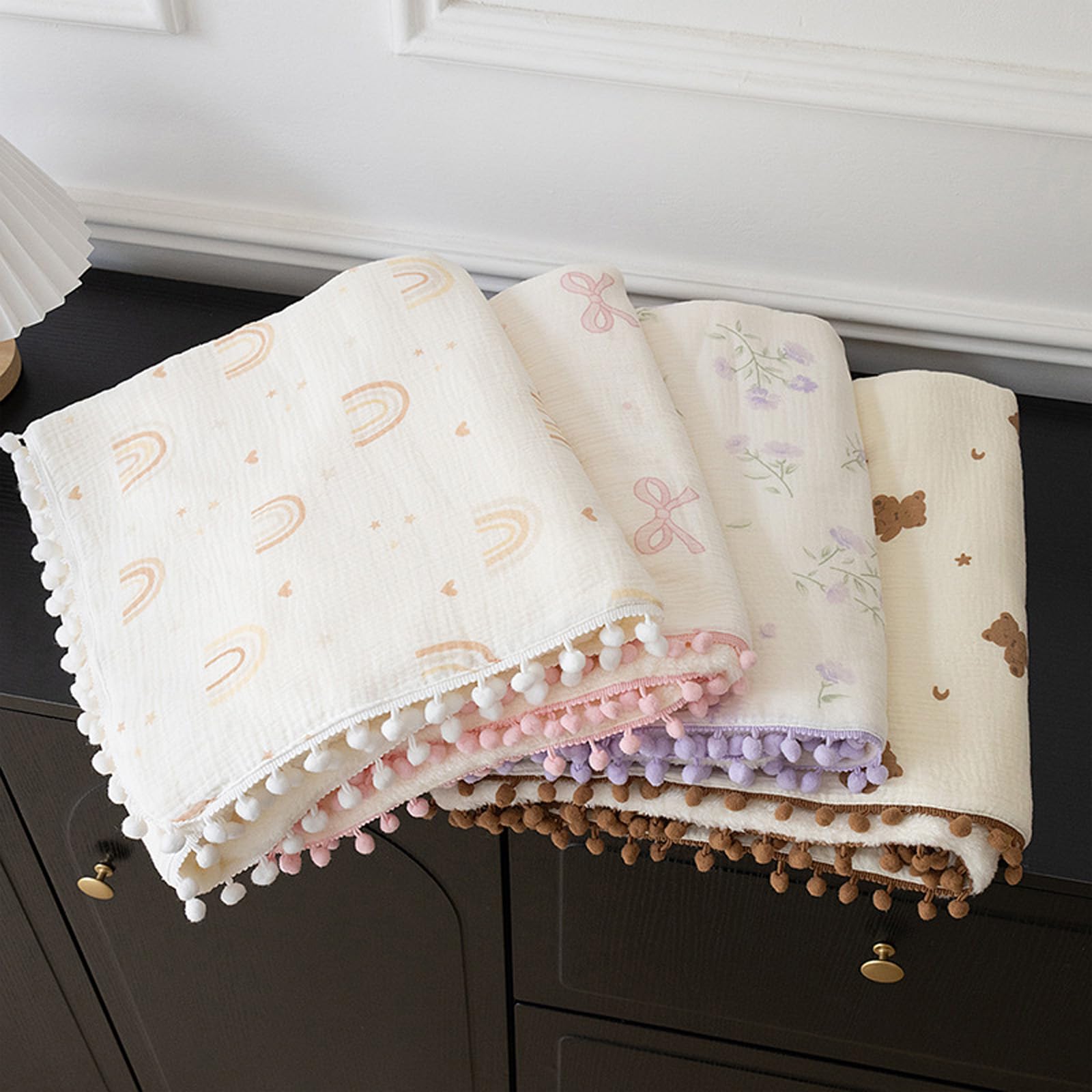 Traspirante Avvolgere Infantile Ricezione Coperta Bambino Trapunta Passeggini Infantili per Bambino Neonati Swaddles Wrap Leggero