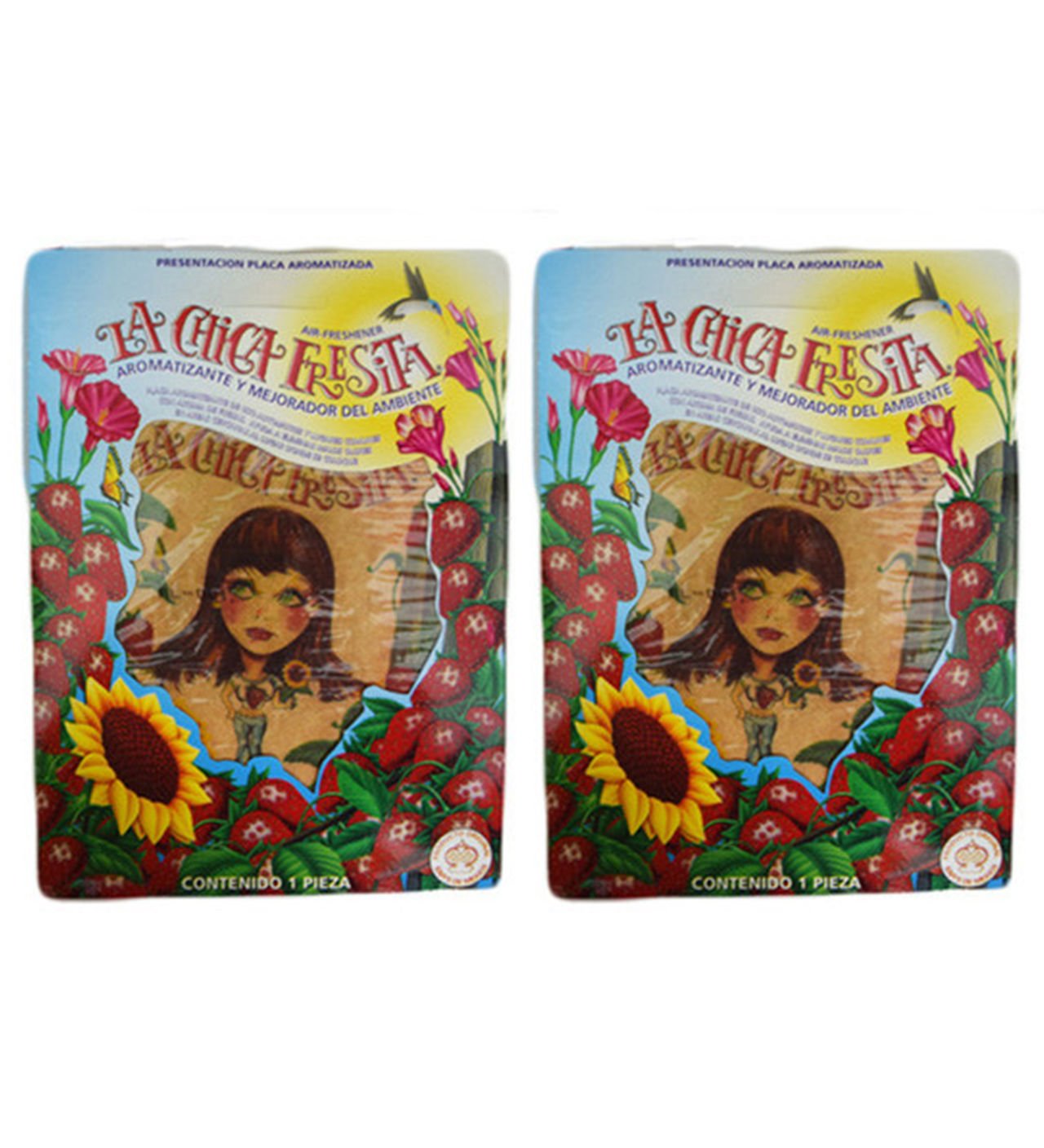 La chica Fresita – Automotive Ambientador (Fresa)