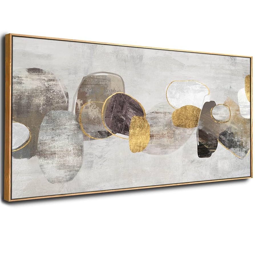 Amazon.com: SDYA Gray Abstract Wall Art Decor 30x60 Inch