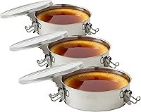 Vista 9 de IMUSA USA PHI-T9220 molde para flan de acero inoxidable, 1,5 cuarto de galón, plateado