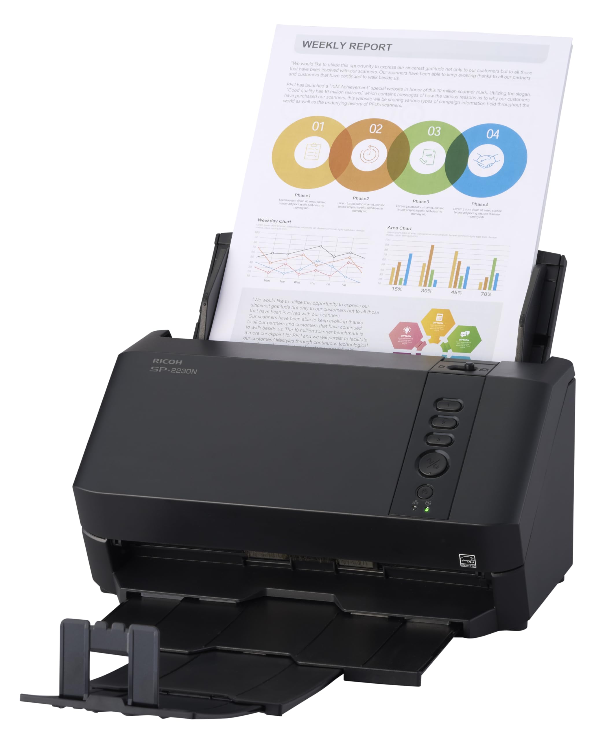 Ricoh SP-2230n A4 30ppm,duplex,usb3.2,lan,adf (pa03880-B101)