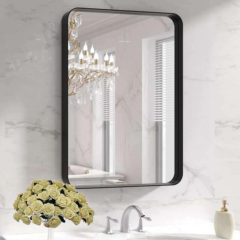 Amazon.com: Wall-Mounted Mirrors - Wall-Mounted Mirrors / Mirrors: Home ...