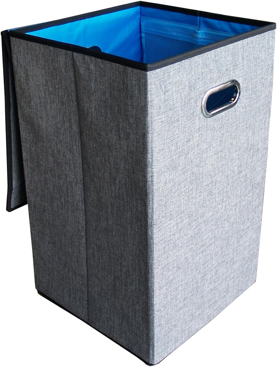 Proman Products ST16780 Premier Fabric Laundry Basket, Gray