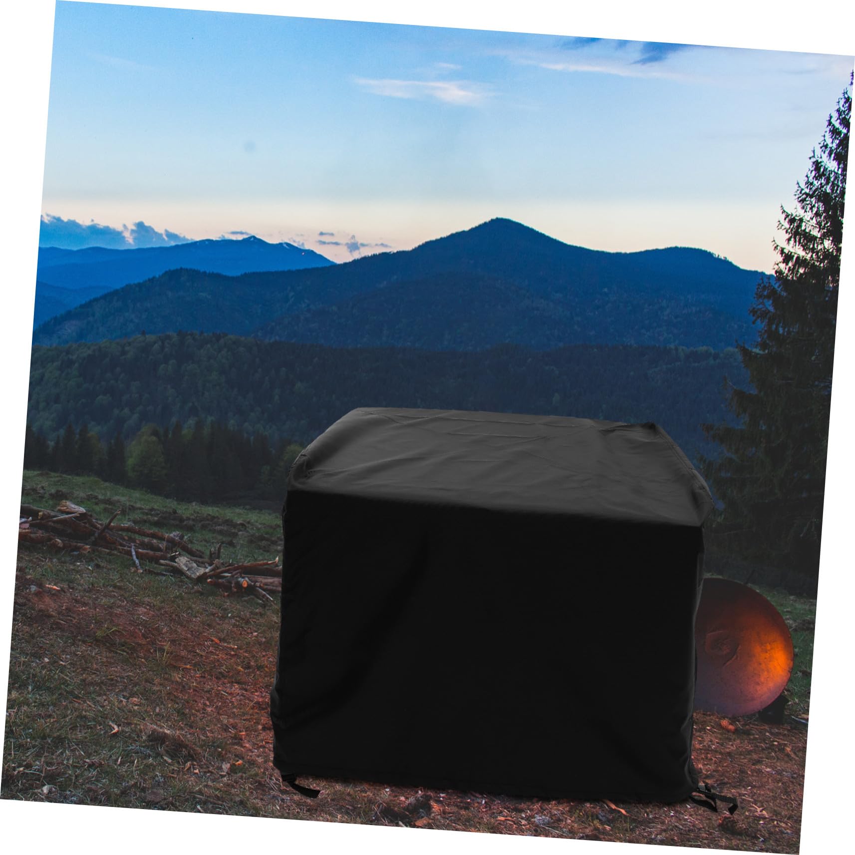 Copertura Barbecue Oxford Protettiva Resistente Vento Polvere UV per Barbecue Esterno e