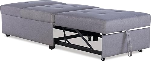 Vista 22 de Powell Cama Marnie gris, Twin