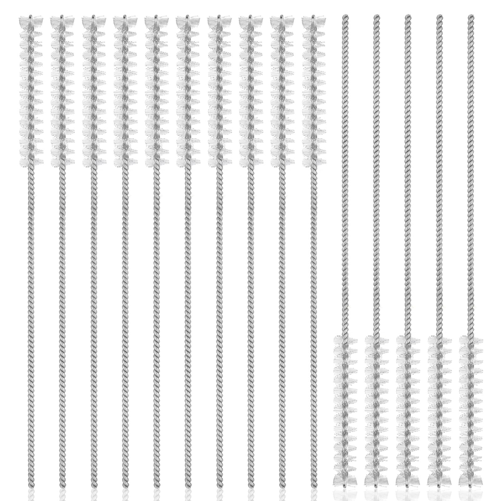 15Pcs Hearing Aid Cleaning Brush Kit, Extremely Fine Small Holes Cleaner, Reusable Vent Tube Cleaning Brush for Hearing Amplifiers Earbuds Headphones