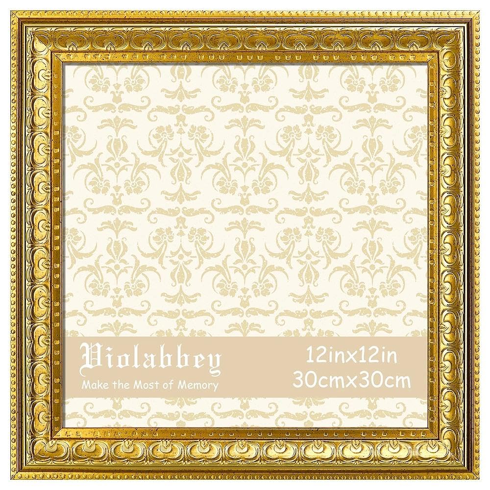 Photo 1 of ***MINOR DMG***VIOLABBEY 12x12 Gold Picture Frame