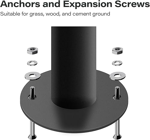 Miniatura 4 de LAUSAINT HOME Tienda de campaña para exteriores con toldo de arco para patio, 10 x 10 pies, refugio de tienda de campaña con cortinas y pernos de