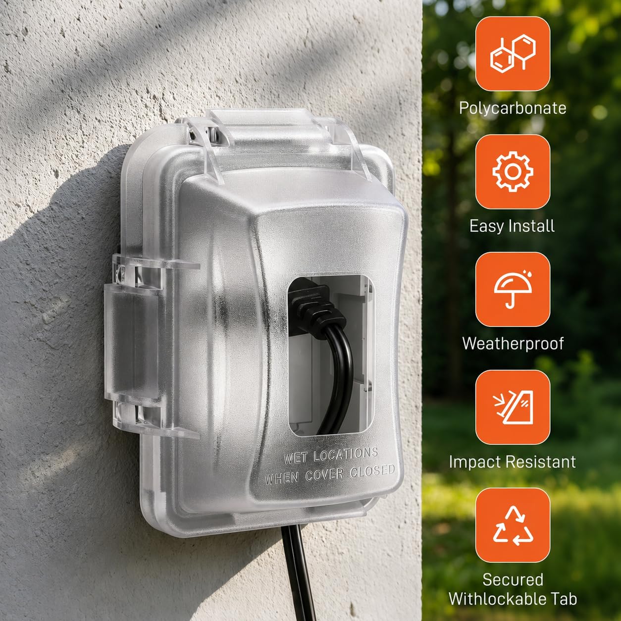 Weatherproof Outlet Covers - Protect Outdoor Outlets -5