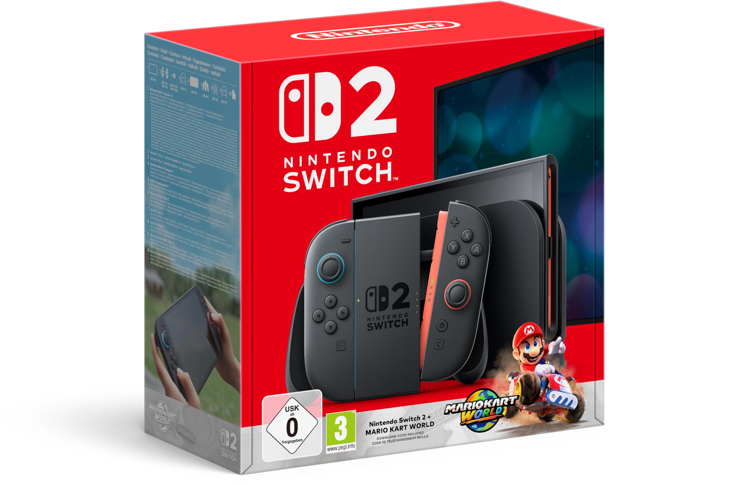 Nintendo Switch 2 + Mario Kart World-Set NSW-2 + Mario Kart World