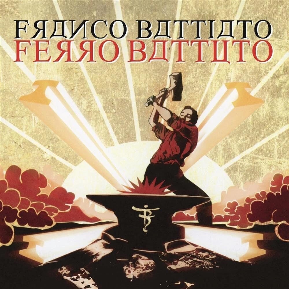 Franco Battiato Ferro Battuto in Vinile 180 Grammi, Edizione Limitata anno 2018