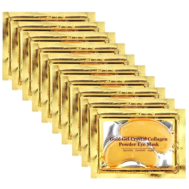 Adofect Máscara de Hidrogel para a Região dos Olhos com Ouro 24K e Colágeno, 30 pares