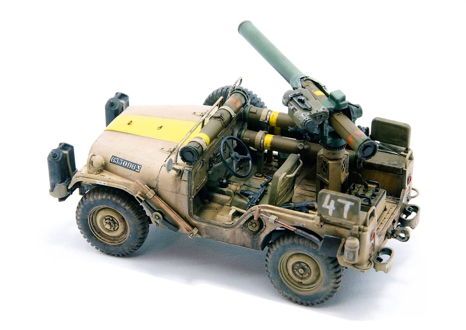 AFV - Maqueta vehículo IDF 1/4 TON 4x4 M38A1/CJ5 "Orev". Escala 1/35.(AFV35S97)