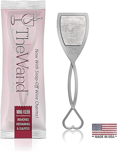 Miniatura 9 de PureWine - Purificador de varita con filtro que elimina histaminas y sulfitos, reduce las alergias al vino y elimina los dolores de cabeza, Drop It