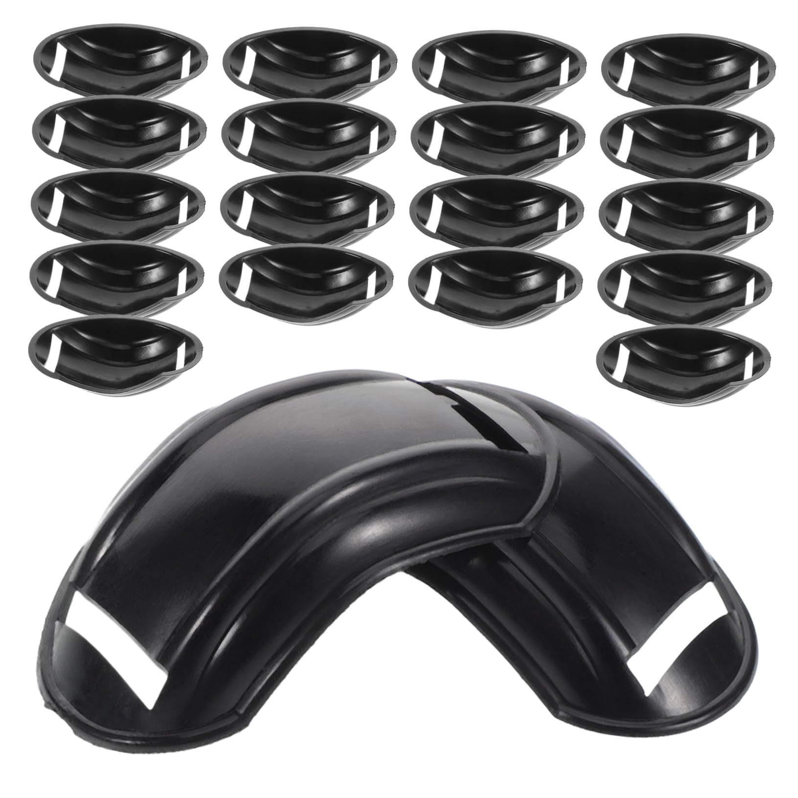 Toyvian 20pcs Neck Guard Chin Pad for Electric Motorcycle Comfortable Protective Gear for Enhanced Riding Safety and Long Term Durability