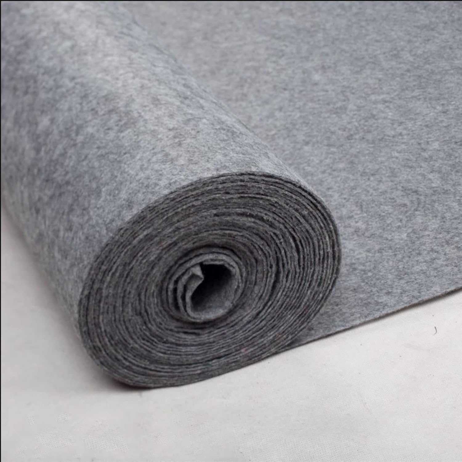 Wedding Aisle Runner Grey Carpet Runner Runway Rug for The Bridal 2FTx15FT Event Walkway Carpet 2mm Floor Mat for Party Church Beach Outdoor Decorations (Size : 1.2x25m)
