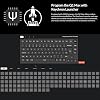 لوحة مفاتيح ميكانيكية مخصصة Keychron Q1 Max QMK/VIA، مقبض معدني كامل قابل للبرمجة 2.4 جيجا هرتز/بلوتوث/لوحة مفاتيح سلكية مع مفتاح Gateron Jupiter Banana Switch القابل للتبديل السريع RGB لنظام التشغيل Mac Win Linux - تخطيط المملكة المتحدة