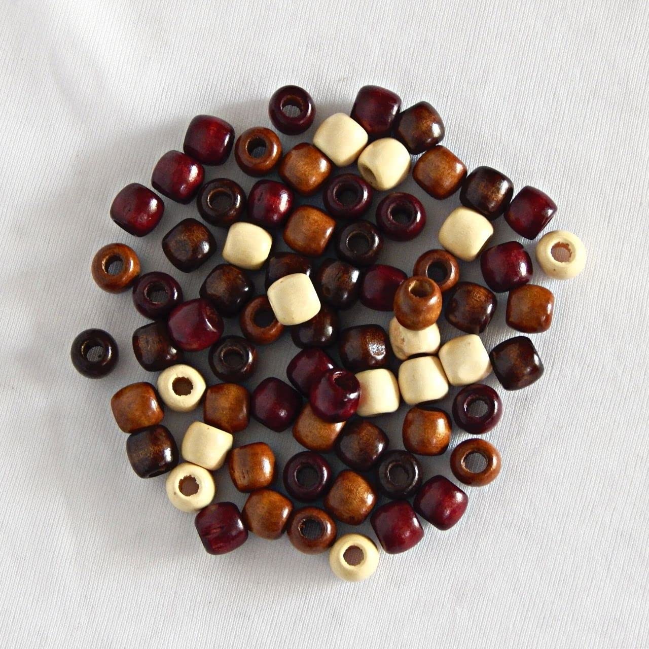 ecofynd 200 Pcs 4 in 1 Assorted Wooden Beads, Shiny Moti for Jewelry Earring Necklace Bracelet Making, Art & Craft Embroidery Work & Beading DIY Kit for Women Girls Kids (Size- 10mm, CS2102) (B0B5D2PF5V) Amazon Price History, Amazon Price Tracker