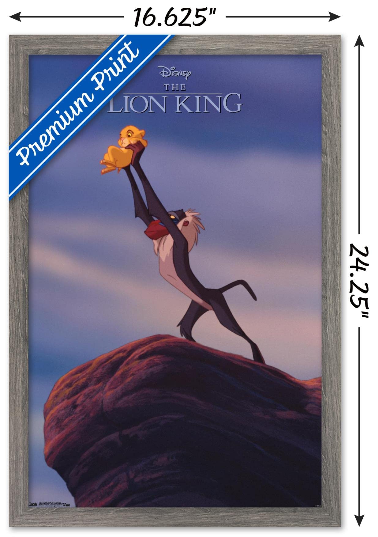 Amazon.com: Trends International Disney The Lion King 1994 - Pride