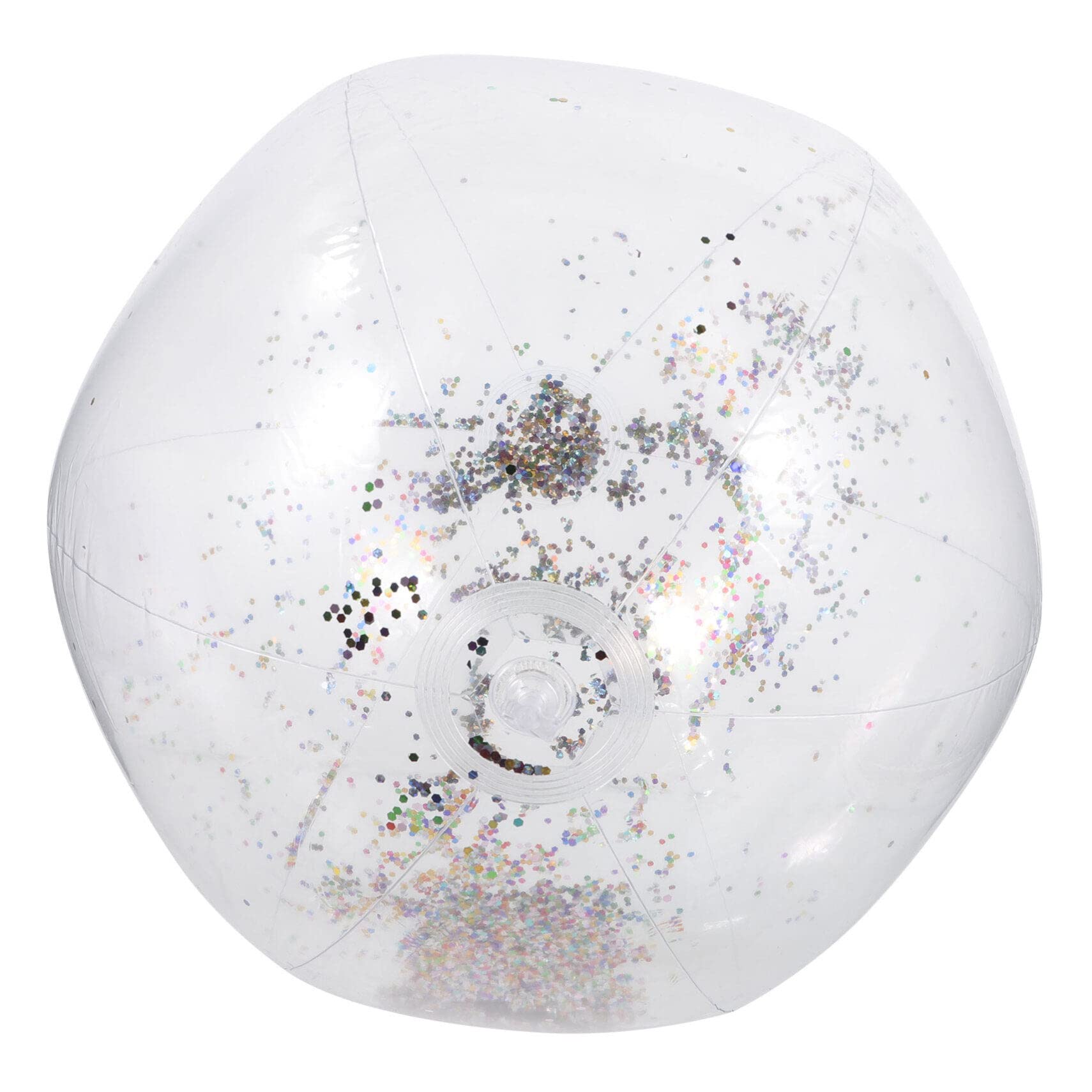 INOOMP 3 Set Palla di Paillettes Gonfiabile Palla da Biliardo Gonfiabile Pallone da Spiaggia Galleggiante Globo Gonfiabile Plastica Estate Bambino Che Fa i Primi Passi Palla a Bolle