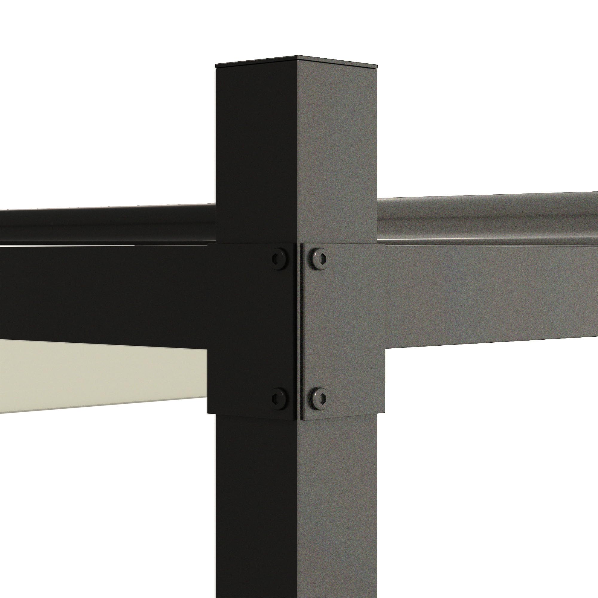 Outsunny Pergola Gazebo 3x3 m Retrattile Impermeabile Telo Bianco Crema Struttura Metallo