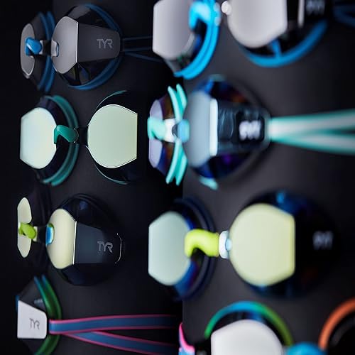 Miniatura 4 de TYR Blackops 140 EV Racing - Gafas de natación con espejo, ajuste junior