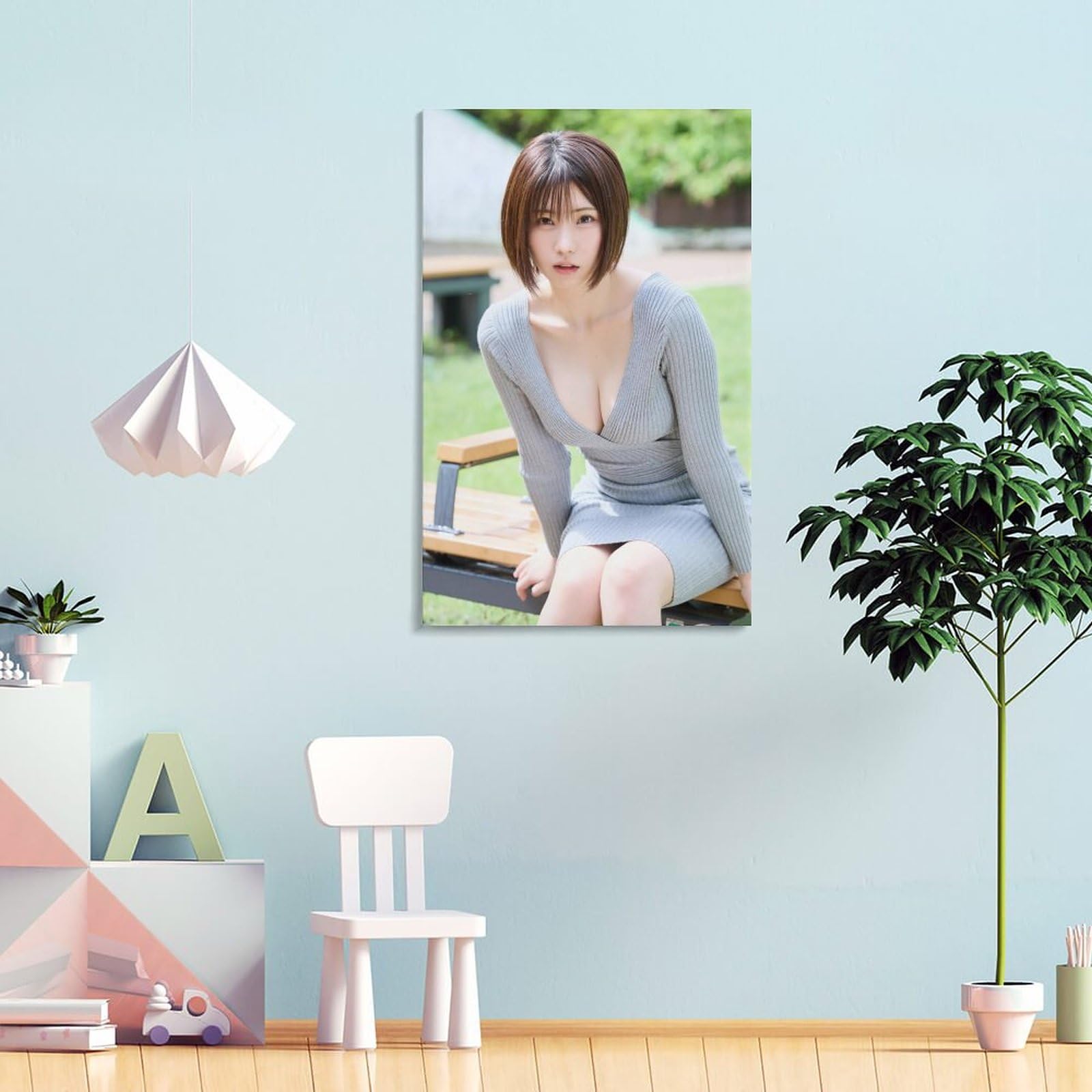 Amazon.co.jp: ポスターえなこビキニ 下着 セクシー タペストリー