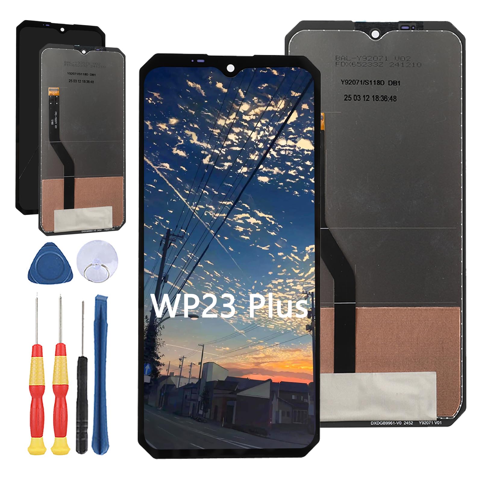 Nuovo Schermo di Ricambio Per Oukitel WP23 Plus Display LCD Riparazione Dello Schermo e Sostituzione Strumento Accessori