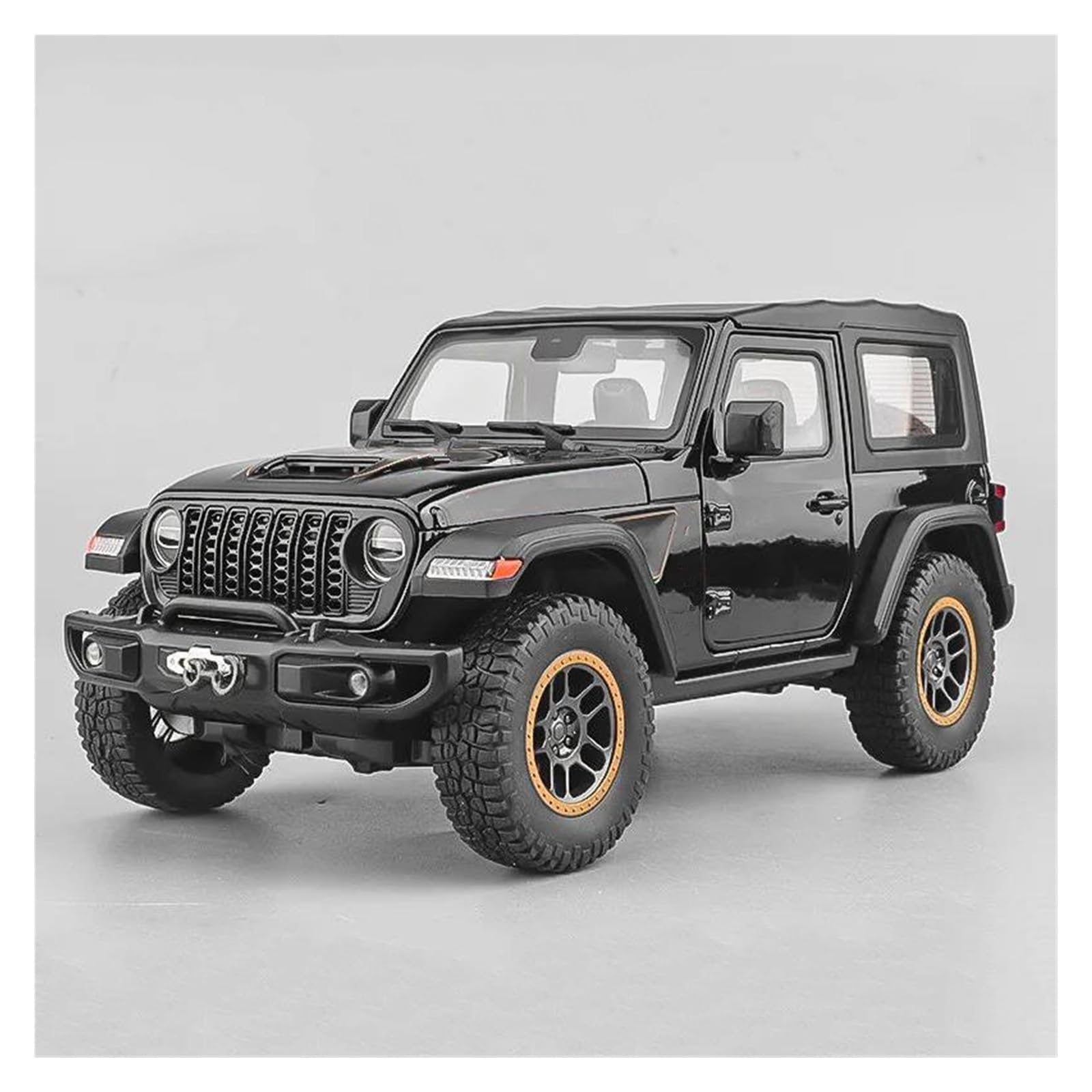 ONAIC Diecast Model 1:18 For Jeep For Wrangler For Rubicon Collection Diecast Alloy Model Vehicles