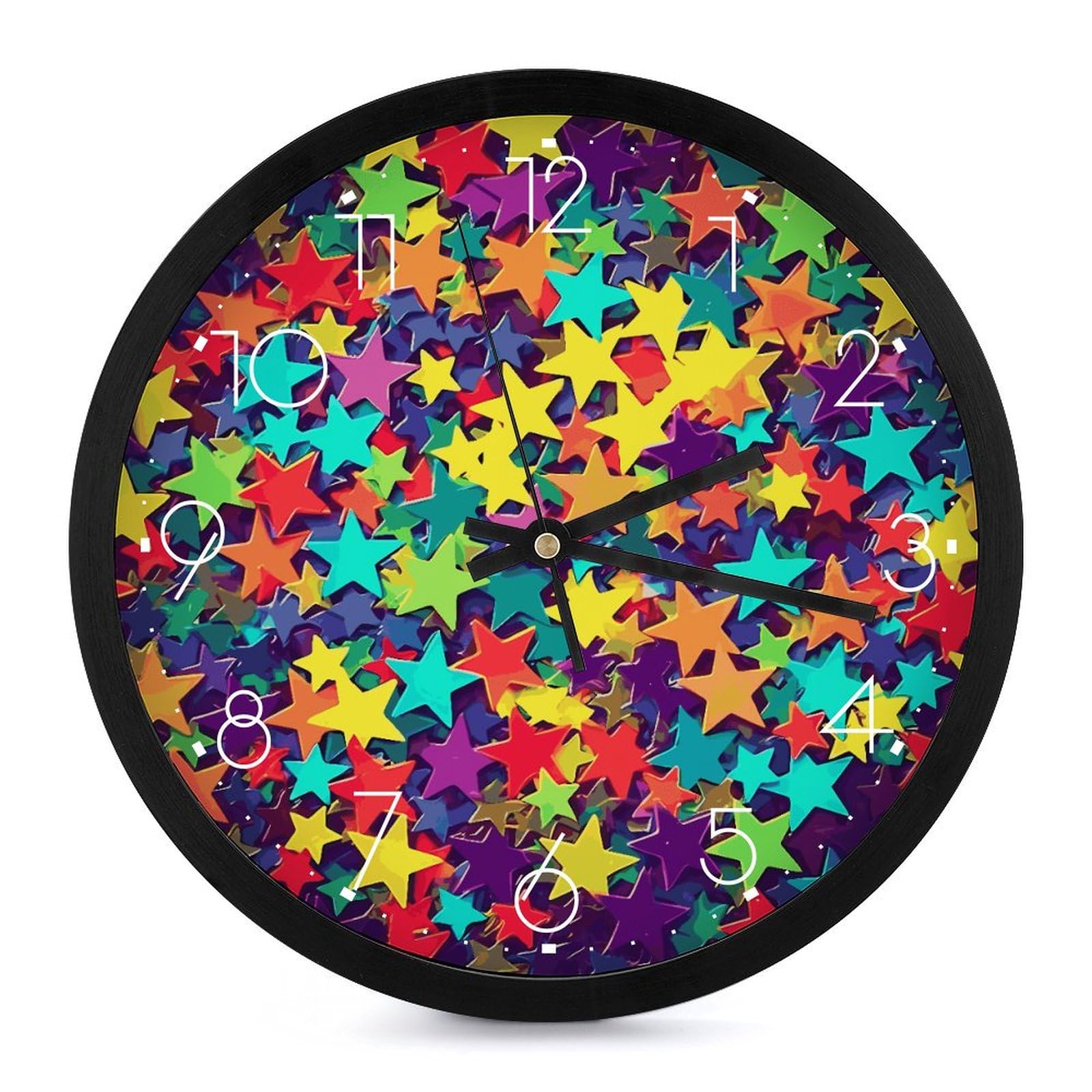 Horloge murale silencieuse sans tic-tac pour un sommeil paisible