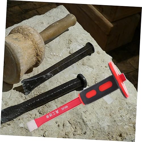 Miniatura 6 de TEHAUX 1 Set cincel de cemento pelo corto mampostería cincel pvc trituradora cincel de mortero cincel largo cincel plano cincel de acero cincel
