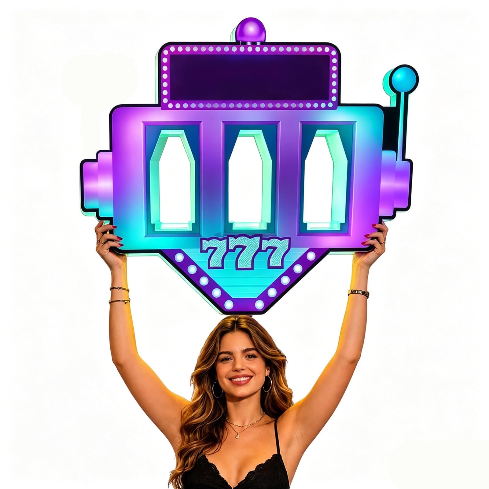 Aredwhiterui LED Liquor Bottle Display Shelf with RGB Color Changing Light, Rechargeable Bottle Service Sign & Bar Tray for Liquor Display, Custom Logo Bottle Stand for Clubs, Bars & Event Tables B