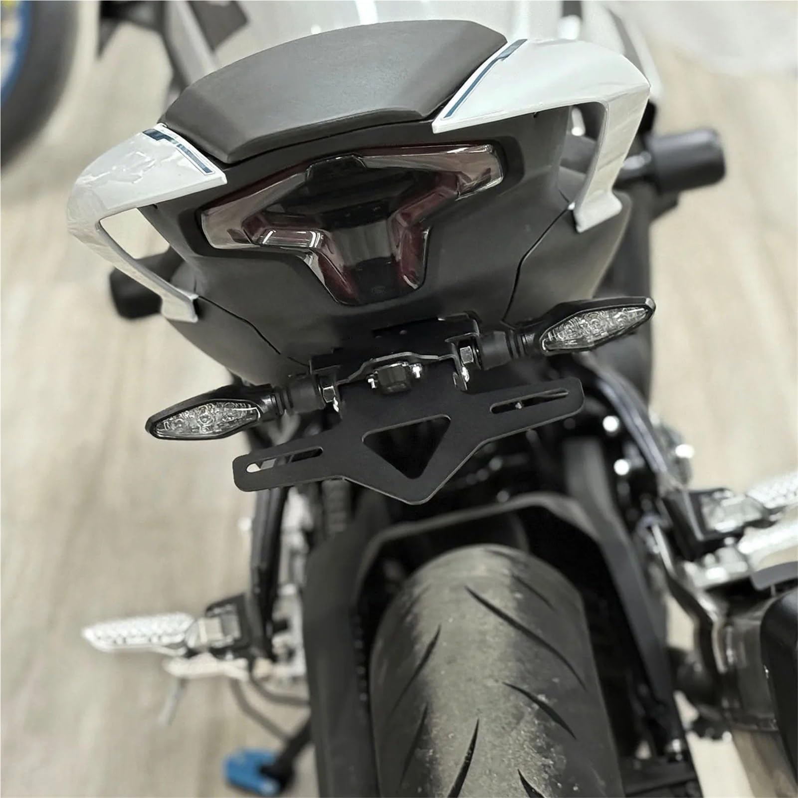 Per CFMOTO 250SR 300SR Staffa Porta Targa Moto Fender Eliminator Tail Tidy Kit Moto Supporto Targa