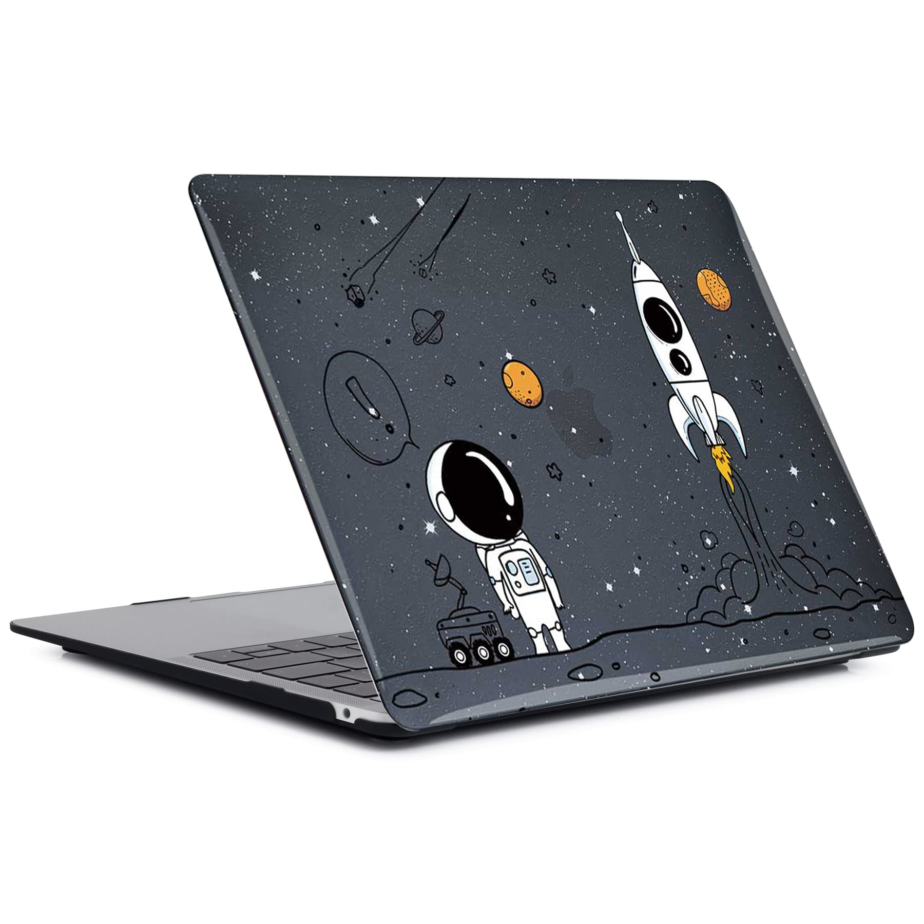 Case Compatible with MacBook Pro 15 inch 2019 2018 2017 2016 Release A1990 A1707 with Touch Bar, Protective Plastic Hard Shell Case & Keyboard Cover for MacBook Pro 15.4",Astronaut — view 4