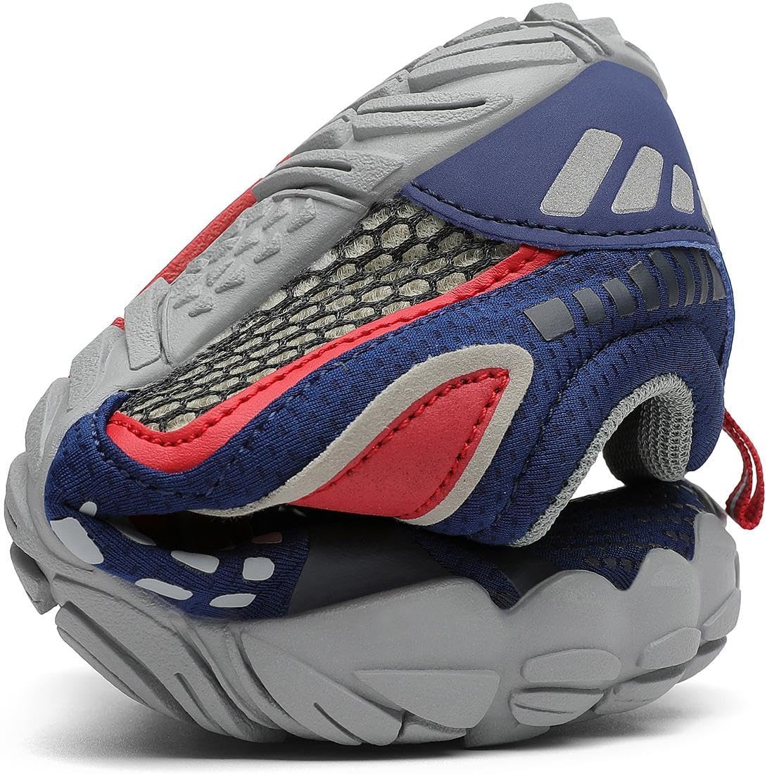 SAGUARO Chaussures de Trail Running Enfants Chaussures Minimalistes Antidérapantes Respirantes pour Garçons et Filles