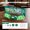 Professional Speed Cube Timer,Touch Control Timer with Display,Cube Race Stack Competition a Great Gift for Boys and Girls (Azure Dragon)