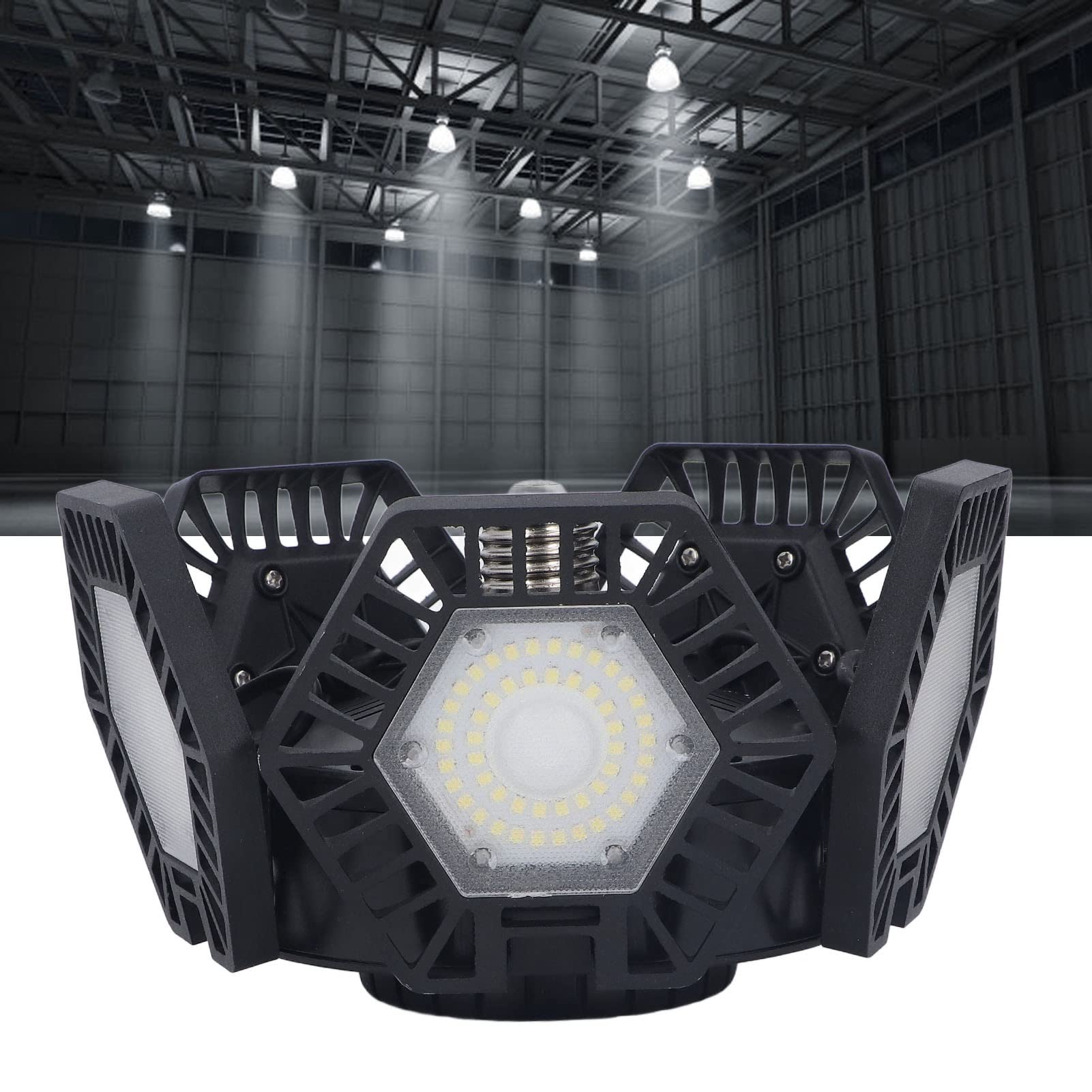 ViaGasaFamido Sufitowa LED do Garażu, Warsztatowe Oświetlenie 120W, 5