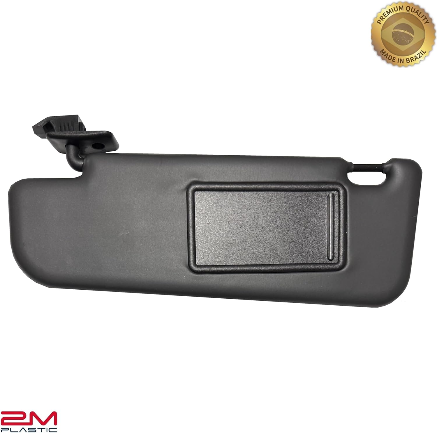 Sun Visor Compatible with Fiat 500 2012-2019 without Sunroof OE Quality 2M PLASTIC (Black - Pair)