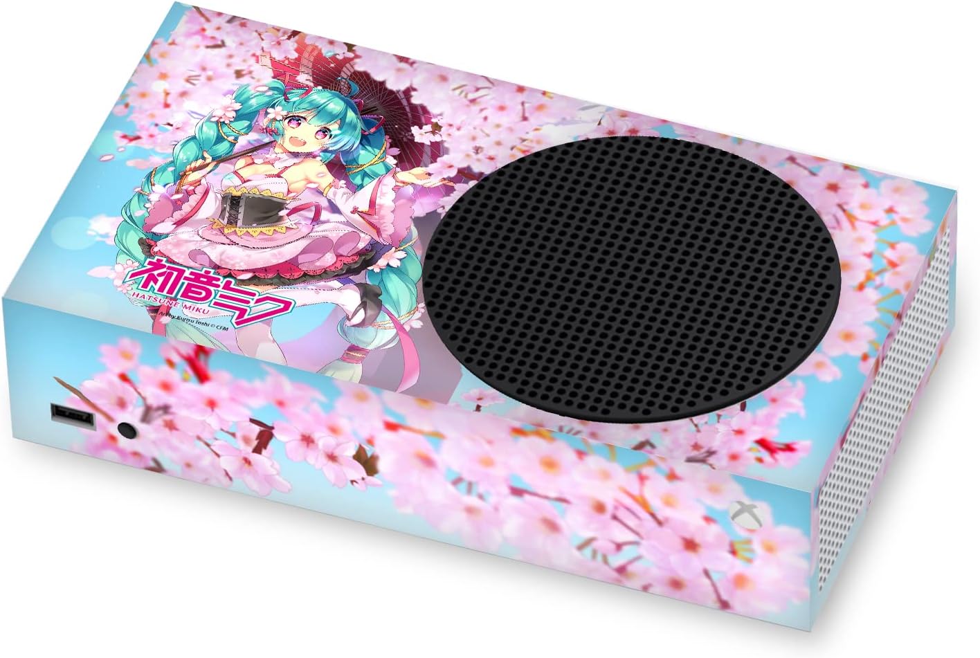 Head Case Designs Officially Licensed Hatsune Miku Sakura Graphics Vinyl Sticker Gaming Skin Decal Cover Compatible With Xbox Series S Console
