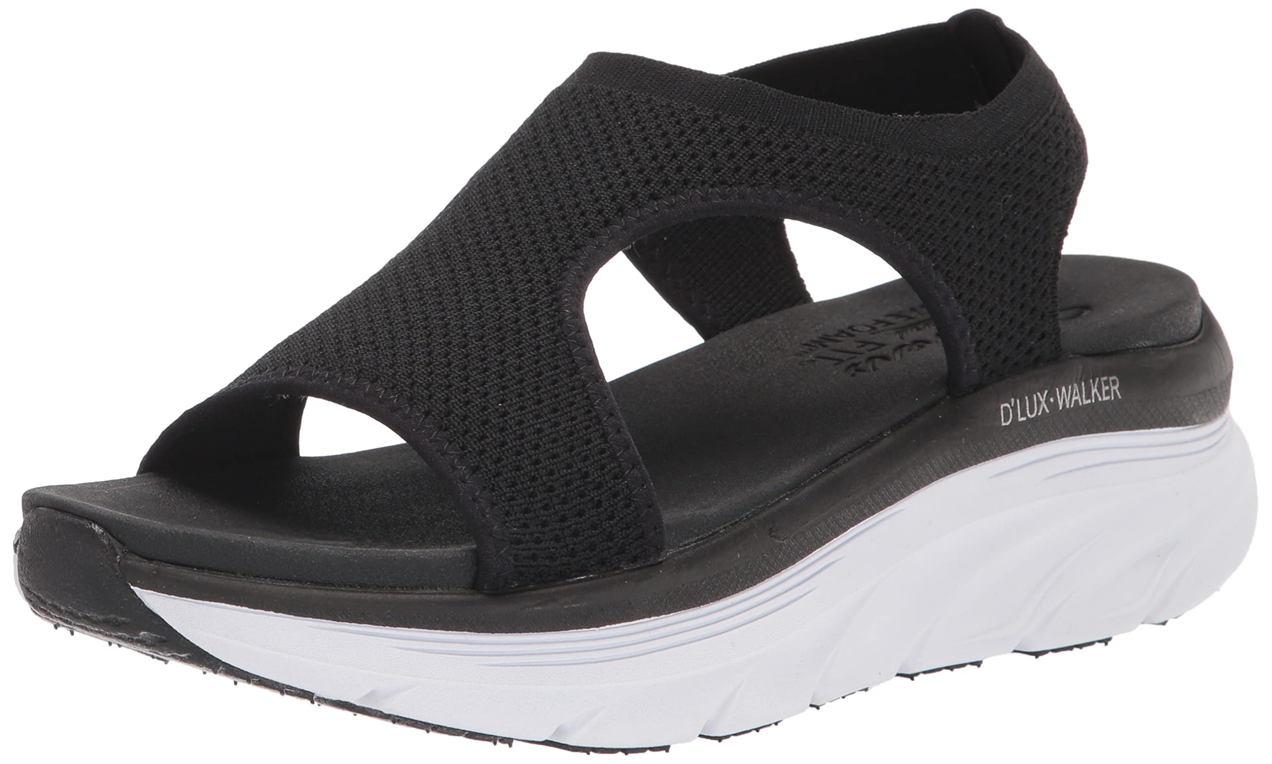 Skechers Women's Relaxed Fit D'Lux Walker Retro Sun Sandal