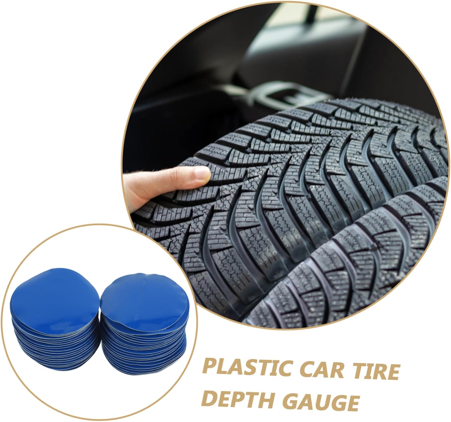 240pcs Tire Patch Kit Rubber Vehicle Puncture Repair Tool for Cars Motorcycles Essential Tire Patches for Repairs Easy to Use