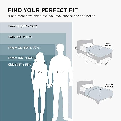 Miniatura 9 de Bedsure - Manta de vellón, tamaño individual XL, ligera, suave, acogedora, para dormitorio universitario, cama, sofá, viajes y campamento, color