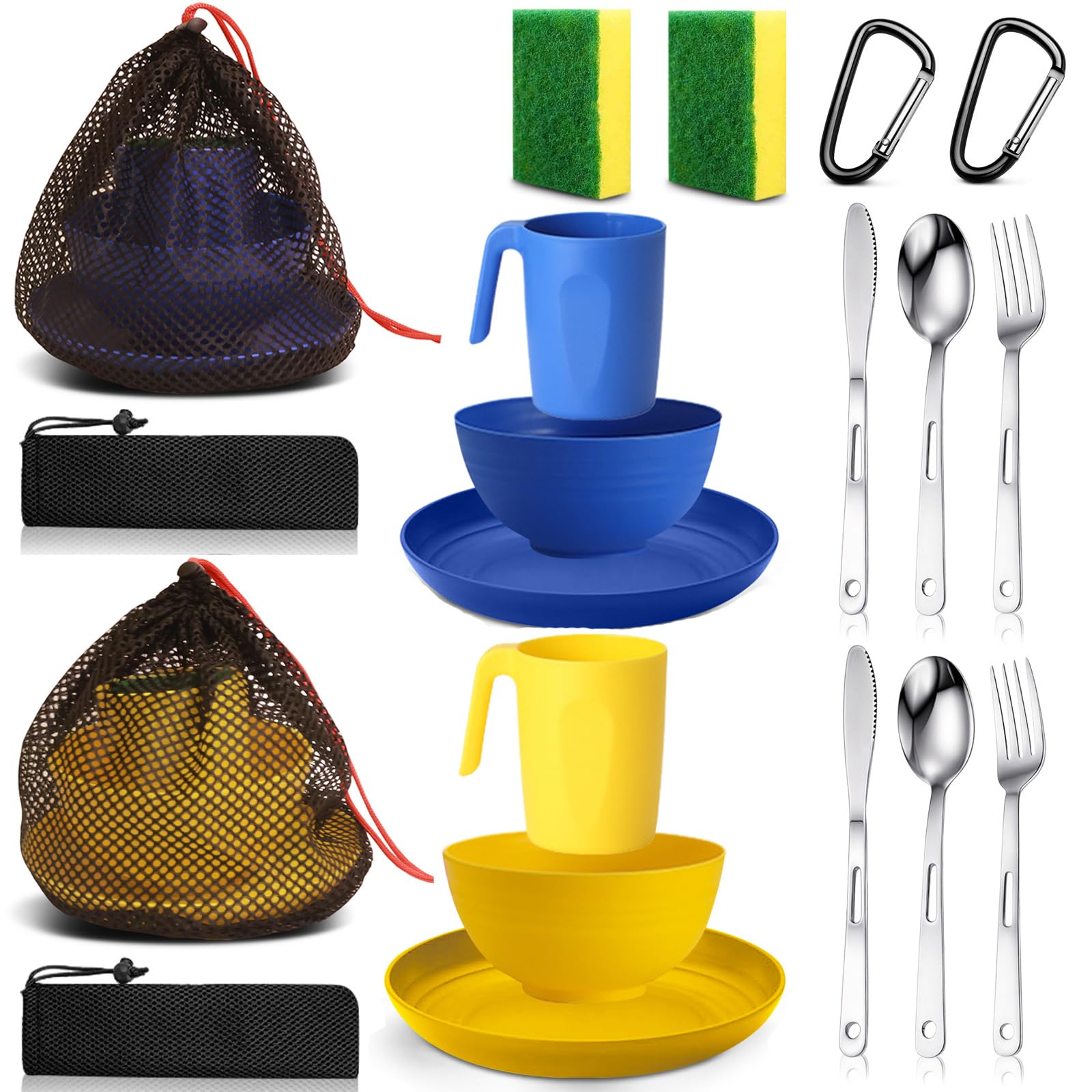 Scout Camping Mess Kit - Boy & Girl Scout Dishes -10 Scout Camping Mess Kit - Boy & Girl Scout Dishes -10