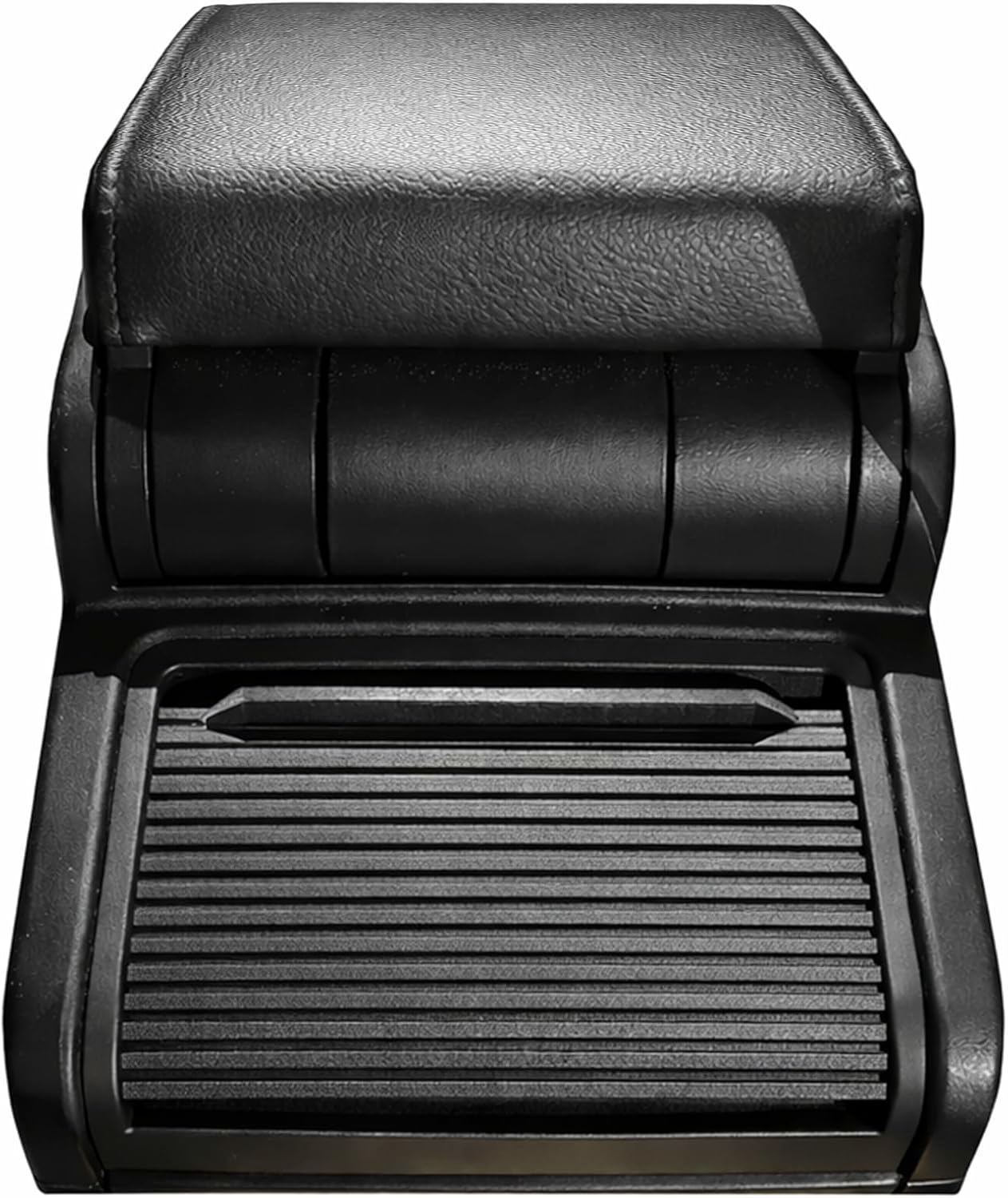 Replacement Rear Center Console Ashtray Sliding Roller Cover Compatible with E46 3-Series BMW Curtain Blind Shutter Interior Accessories, Black