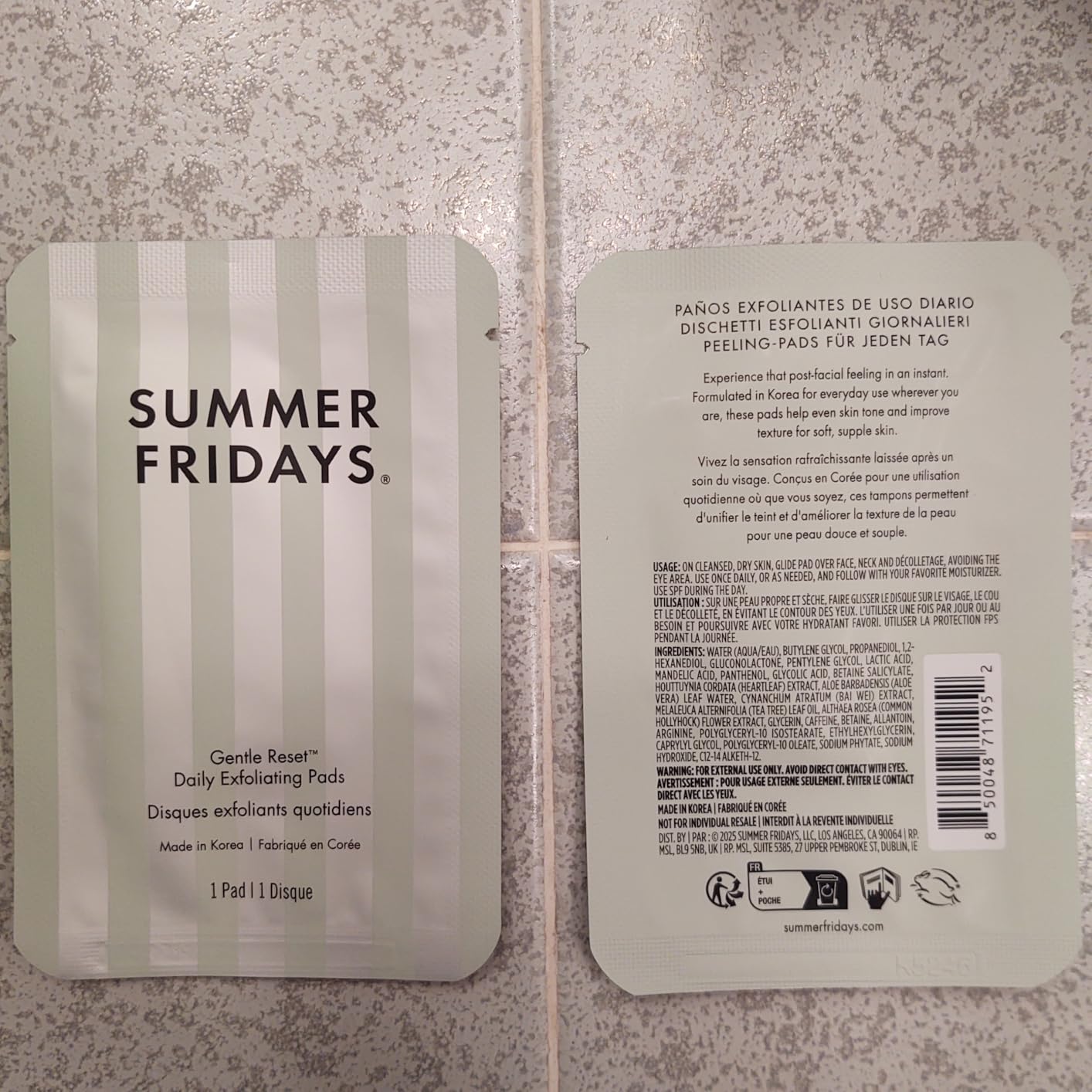 Gentle Reset™ Daily Exfoliating Pads photo review