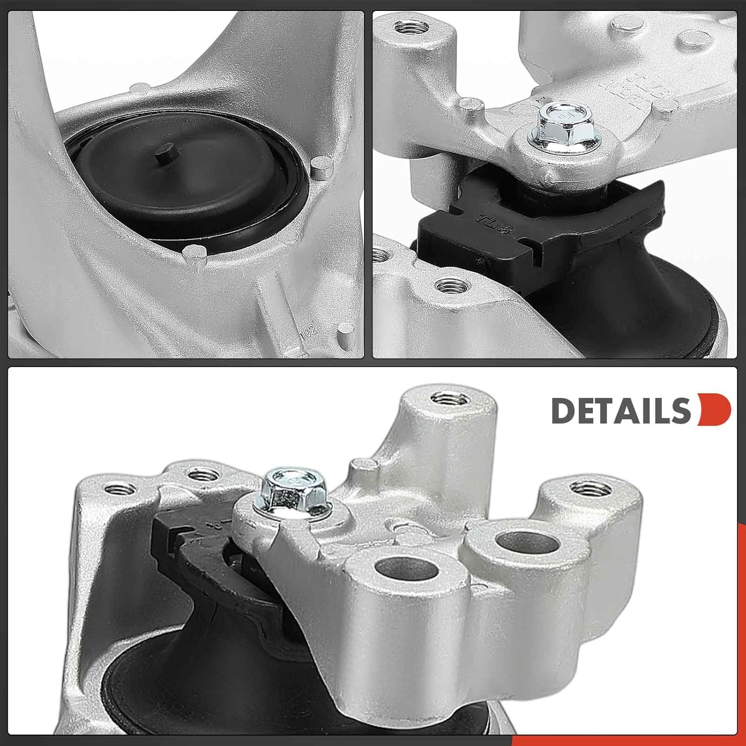 A-Premium Front Right Engine Motor Mount Compatible with Honda CR-V CRV 2017 2018 2019, 2.4L