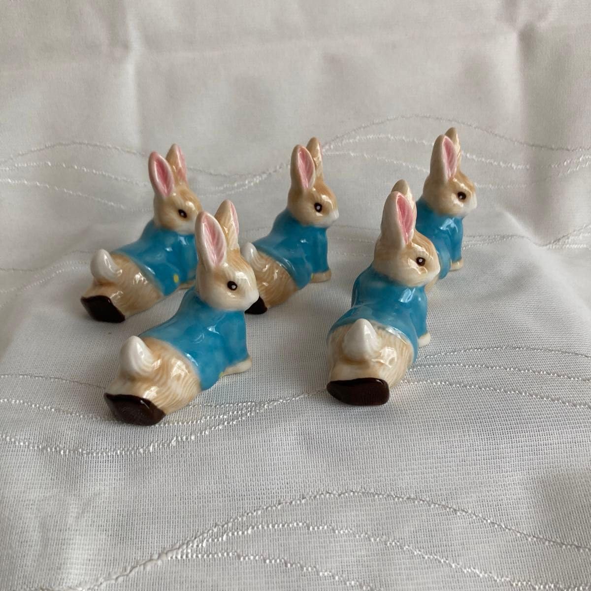 Amazon.co.jp: ピーターラビット 箸置き 5個 yamaka a0656 : ホーム