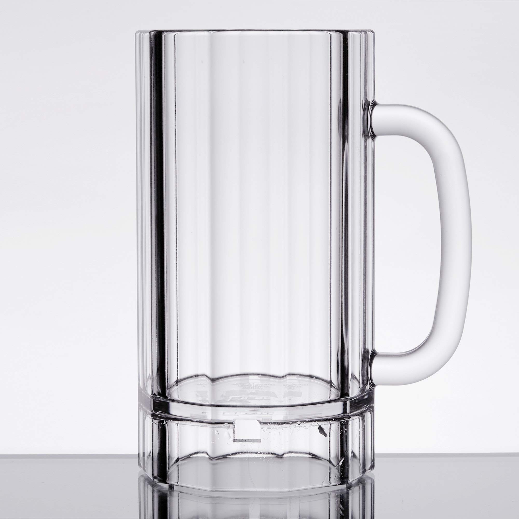 20 oz. GET 00087-PC-CL-EC - Copas, Tazas de Cerveza (15,9 cm, 12 unidades), Transparente