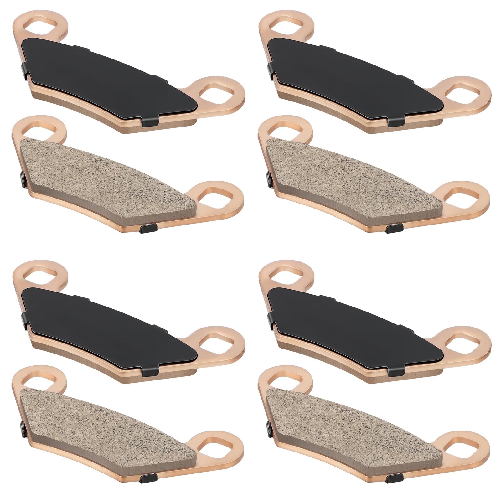 Sintere Bremsbeläge vorne und hinten passend für Polaris Sportsman 1000 Sportsman X2 /Touring/High Lifter 850/800 /700/550 /500 Scrambler 1000 ATP 500/330 2004-2019
