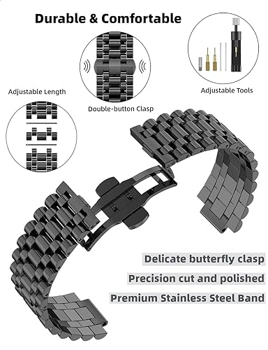 Miniatura 5 de Stainless Steel CaseBand Compatiable for Apple Watch Band 49mm 45mm 44mm 42mm-Rugged Metal iWatch Case and Strap for Men iWatch Band Series